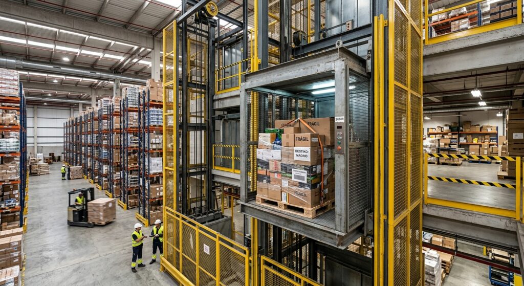 Criterios para seleccionar elevadores montacargas en México cuál conviene para almacenes e industria.